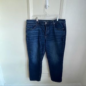 High Waist Button Fly Denim